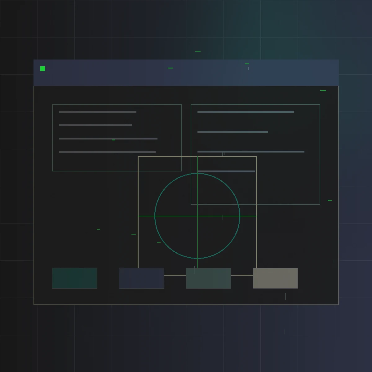 Software product interface composition representing SaaS acquisition and onboarding journeys